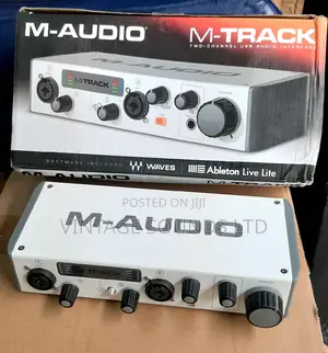 M Audio M Track Mk11 Studio Usb Soundcard