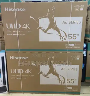 Hisense 55” A6 Uhd Tv -Frameless Vida