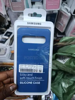 Samsung S10 Plus /( S10+ ) Liquid Silicon Mobile Back Case Soft Silico