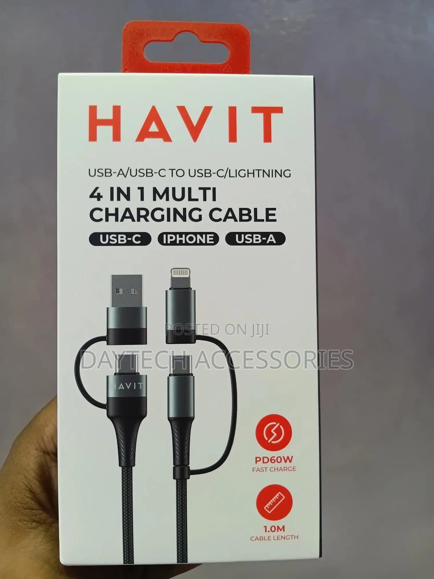 Havit 4-in-1 Usb Cable Pd 30w
