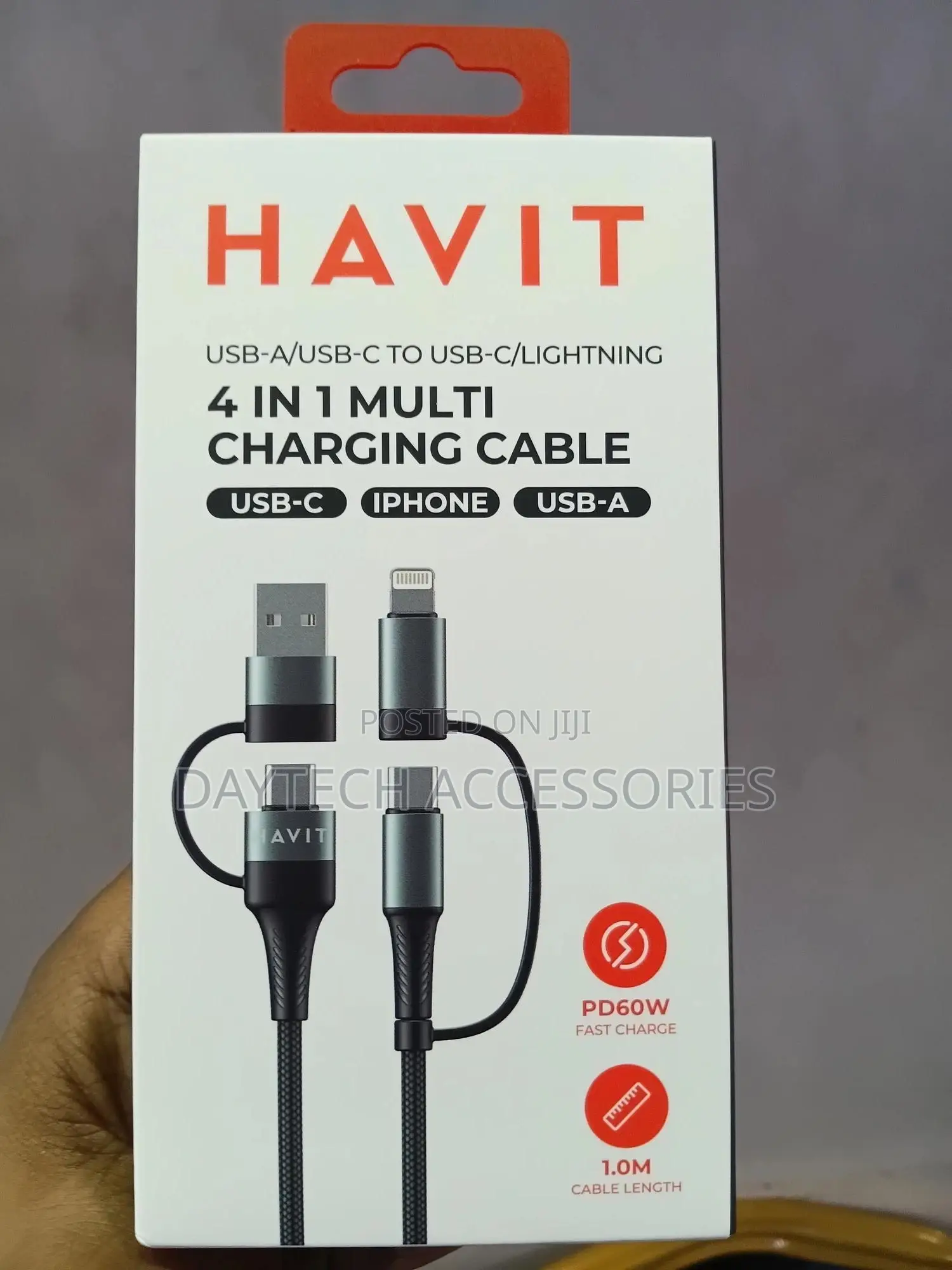 Havit 4-in-1 Usb Cable Pd 30w
