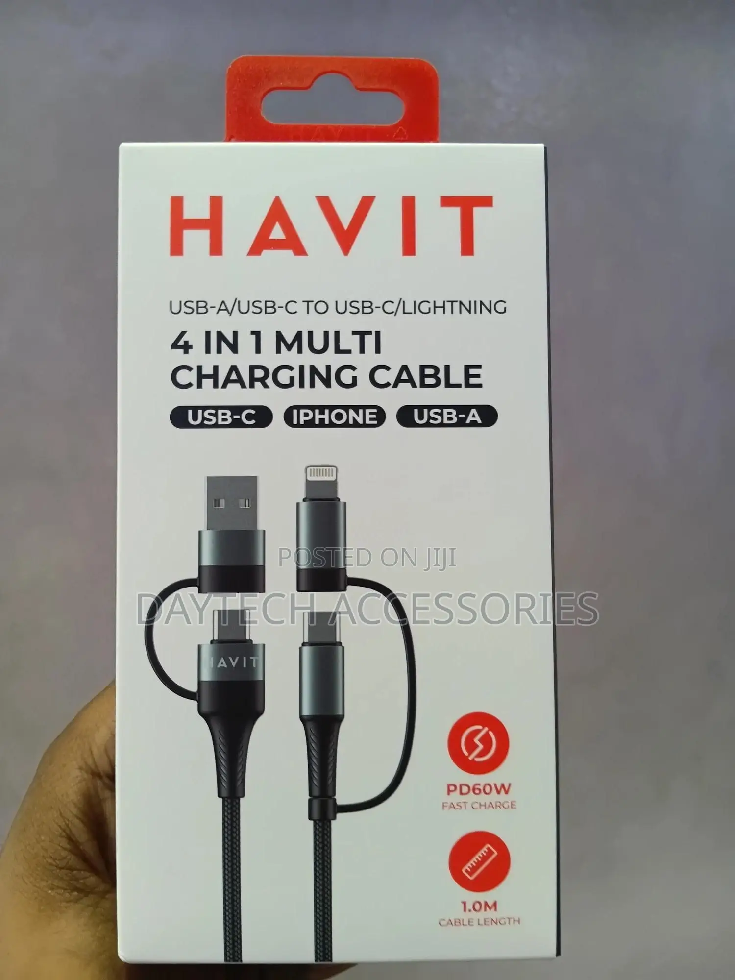 Havit 4 in 1 Multi Charging Cable