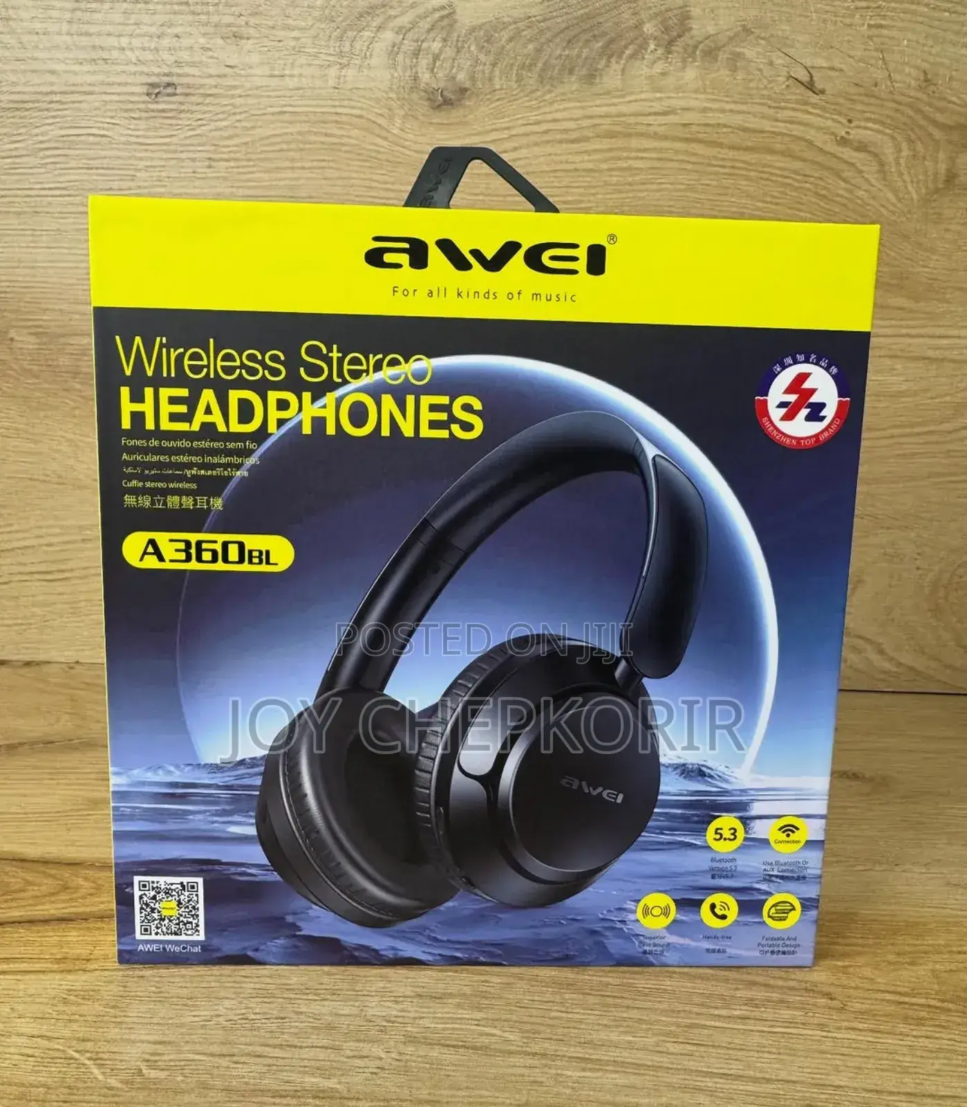 Awei A360bl Wireless Heaphones