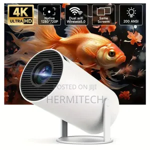 Ultra Hd Projector With a Display Size of 130 Inches