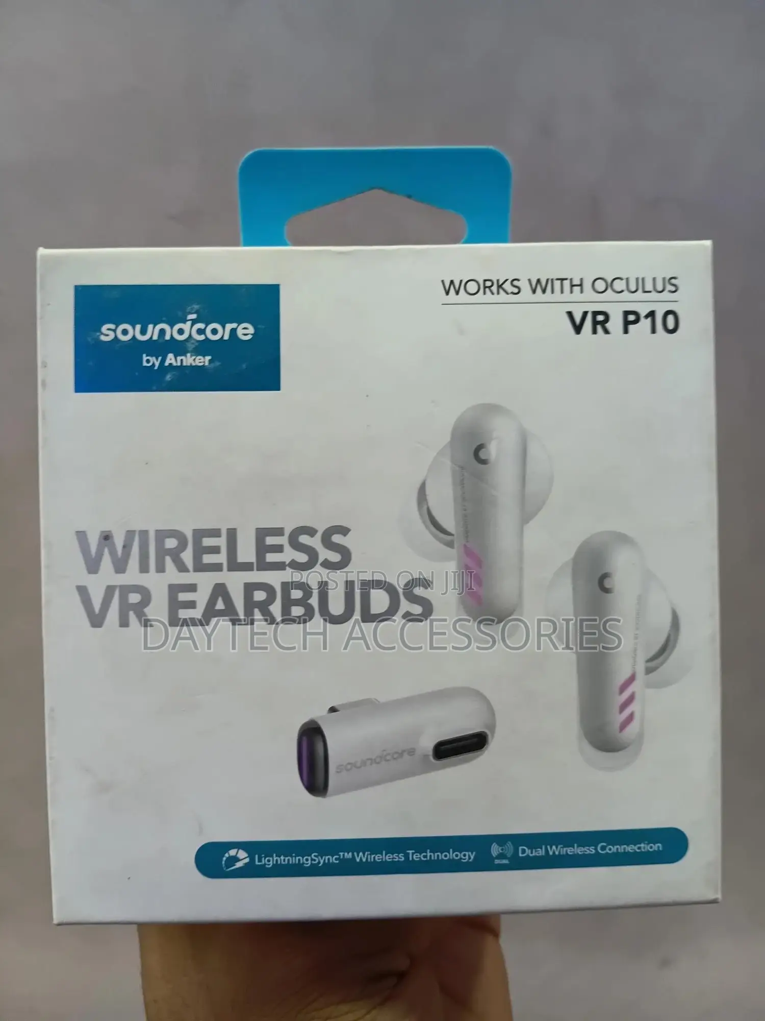 Anker Soundcore Vr P10 Bluetooth Rf Wireless Earbuds - White