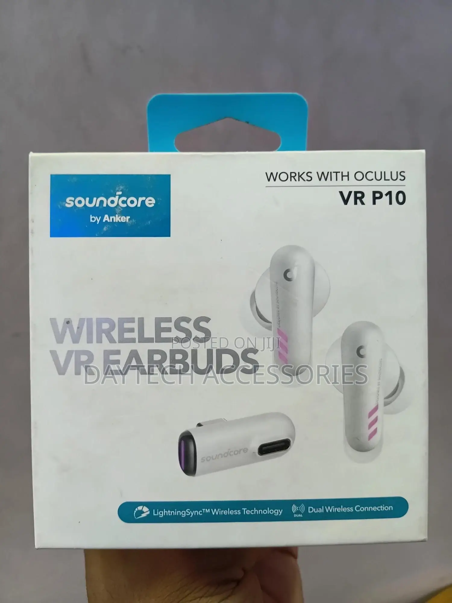 Anker Soundcore Vr P10 Bluetooth Rf Wireless Earbuds - White