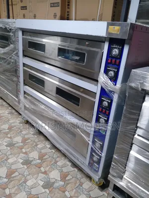 Baking Oven Nine Trays Three Deck Oven
