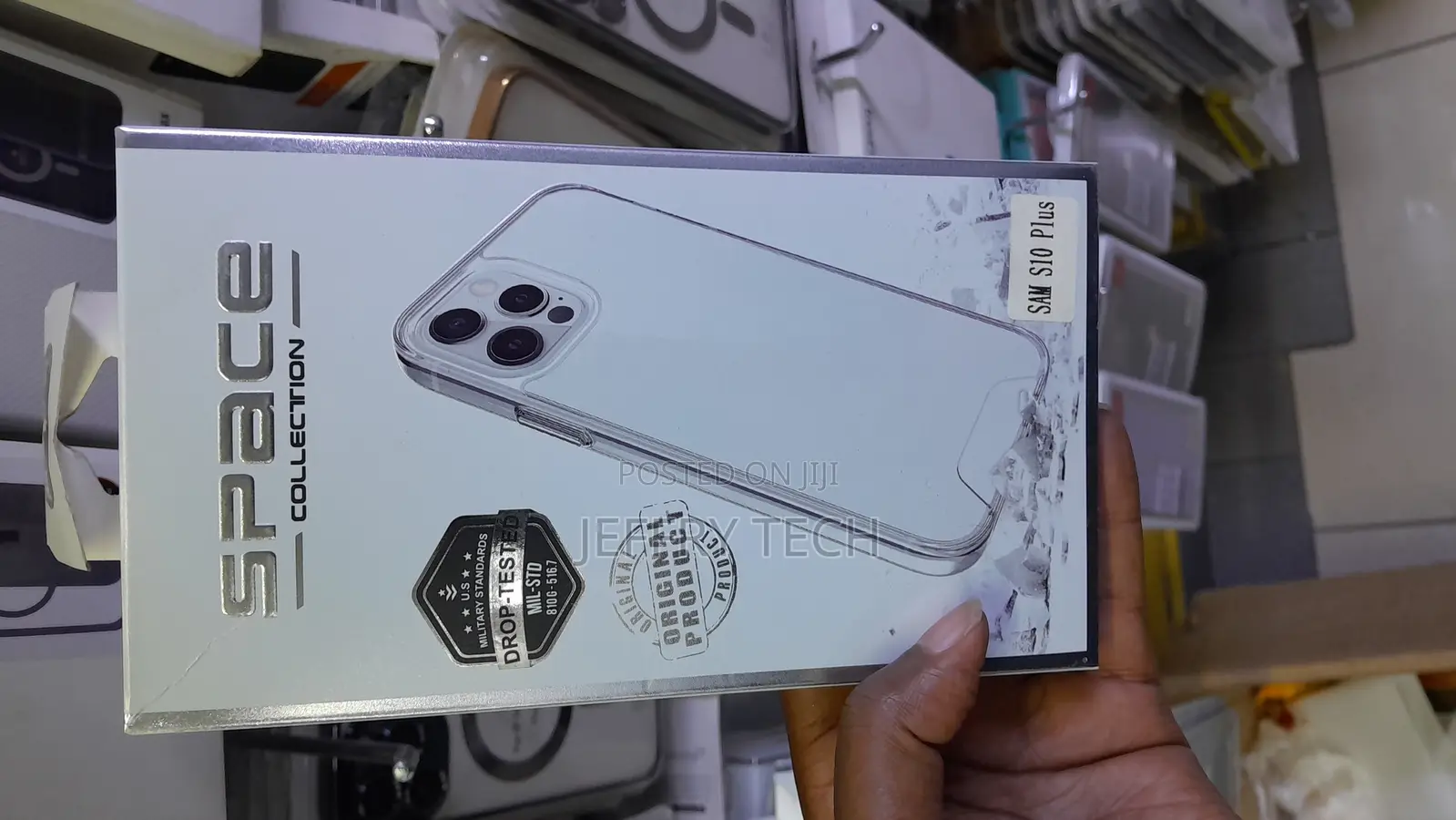 Anticaida Space Collection Drop Case Samsung S10 Plus- Transparente