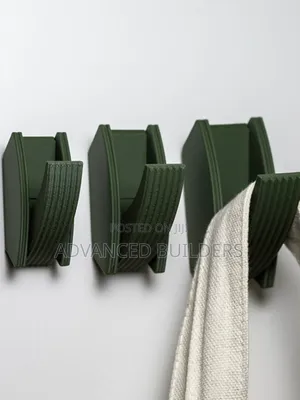 3d Printed Towel Hooks 3 Piece
