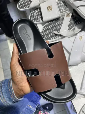 Hermes Oran Sandals (Leather N Soft Sole)