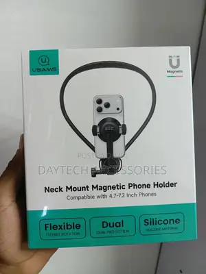 Usams Magnetic Neck Phone Holder for Recording Hands Free Pov.