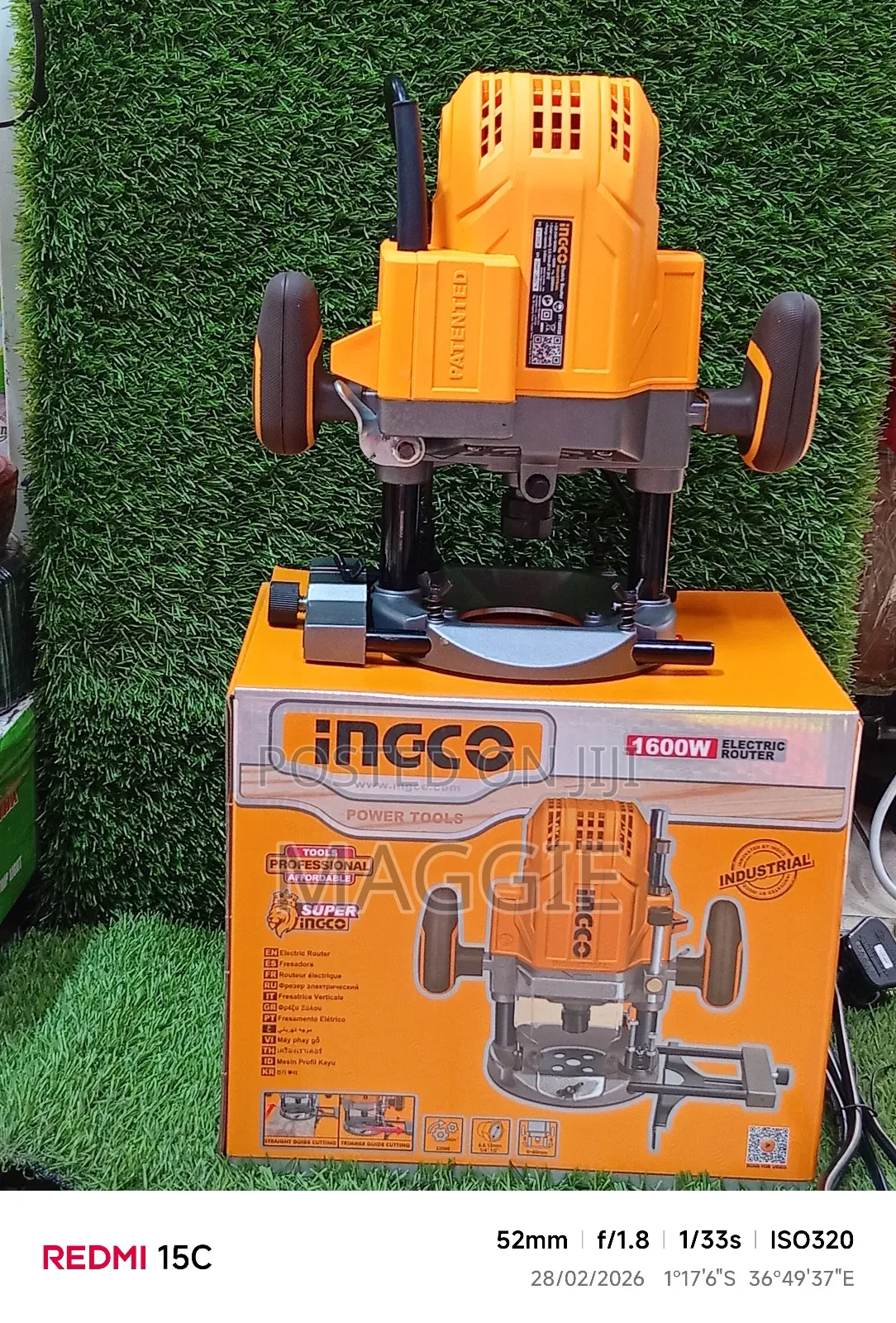 Electric Router 1600w