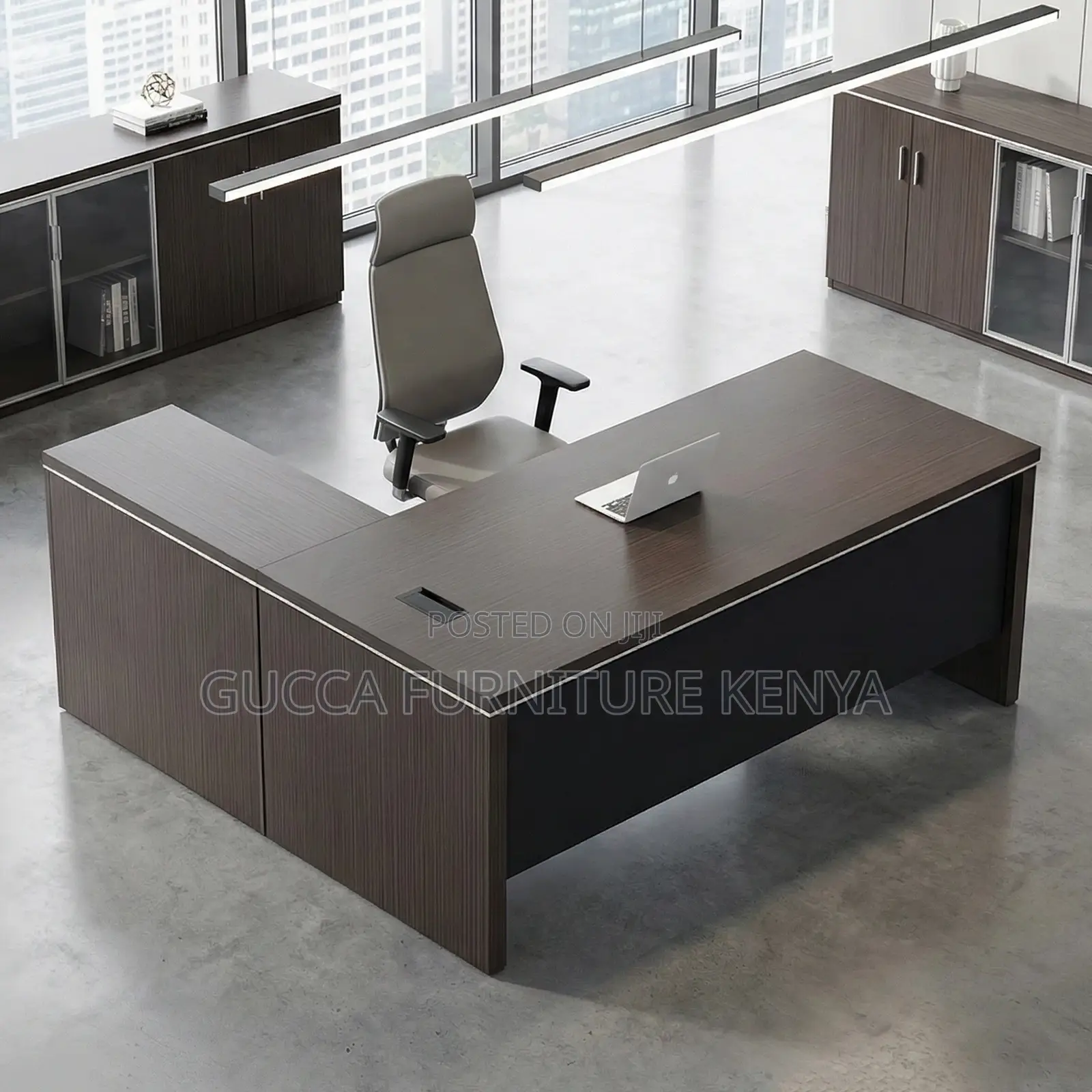 1800mm Executive Manager L-shaped Desk