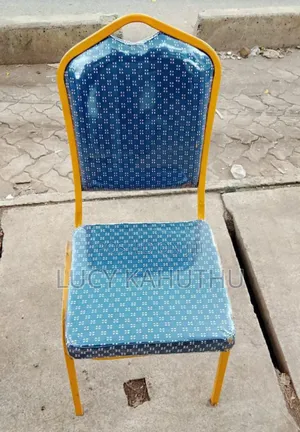 Powder Coating Blue Conference Chair