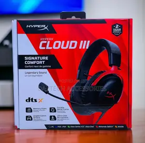Hyperx Cloud Iii – Gaming Headset - Black