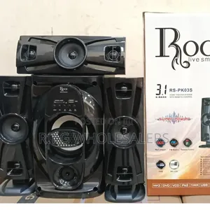 Roch 3.1 Ch 3-Satellite + Subwoofer Audio System