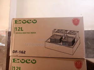 Ecco Double Electric Deep Fryer With 12 Litres 