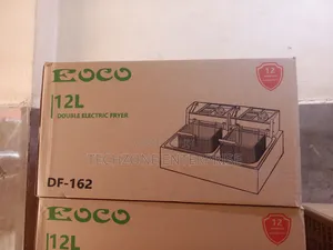 Ecco Double Electric Stainless Steel Deep Fryer 