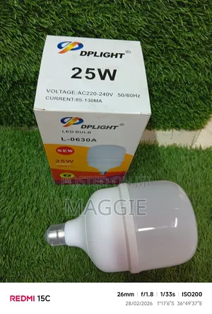 New Dplight Led Bulb L-0630a 25w