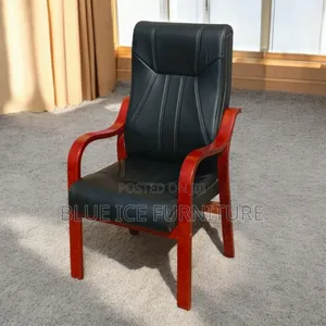 Executive Wooden Frame Office Chair