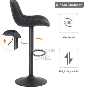 Home Chairs; Space-Saving Adjustable Counter Stool