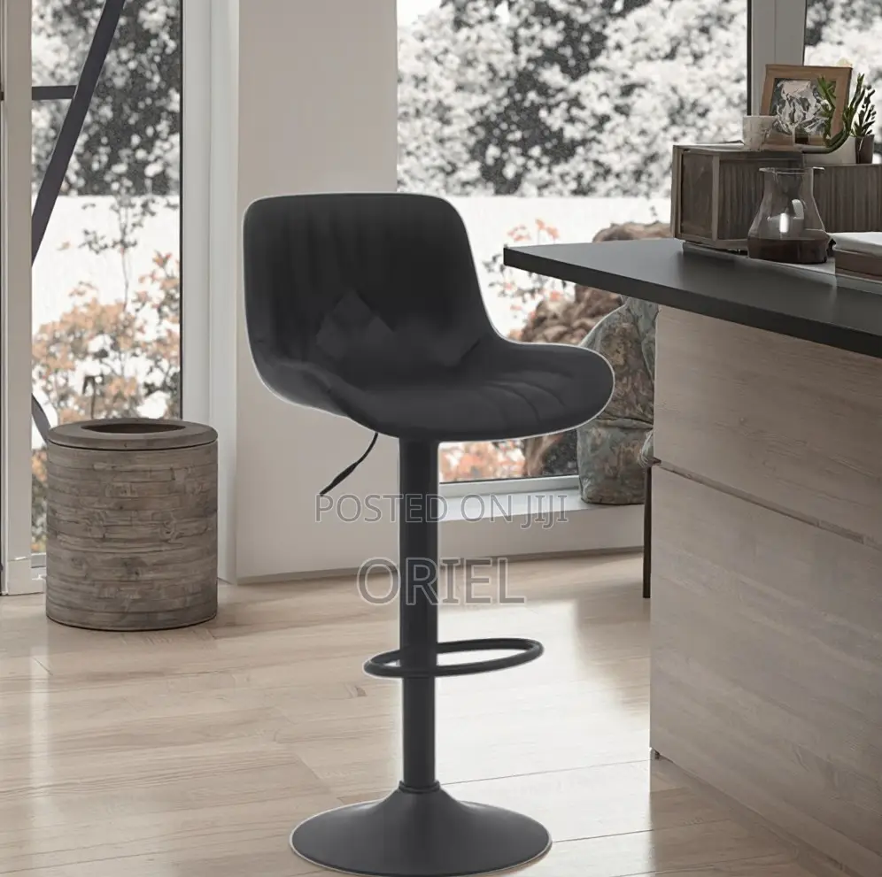 Home Chairs; Space-Saving Adjustable Counter Stool