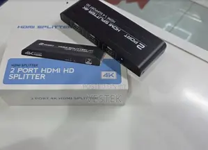 1 Input 2 Output Audio/Video Splitter Hdmi 2.0 Splitter 1 in 2 Out