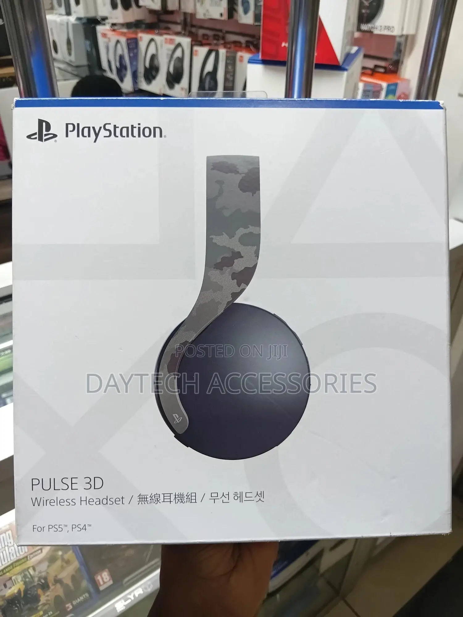 Official Sony Pulse 3d Wireless Headset for Ps4 Ps5