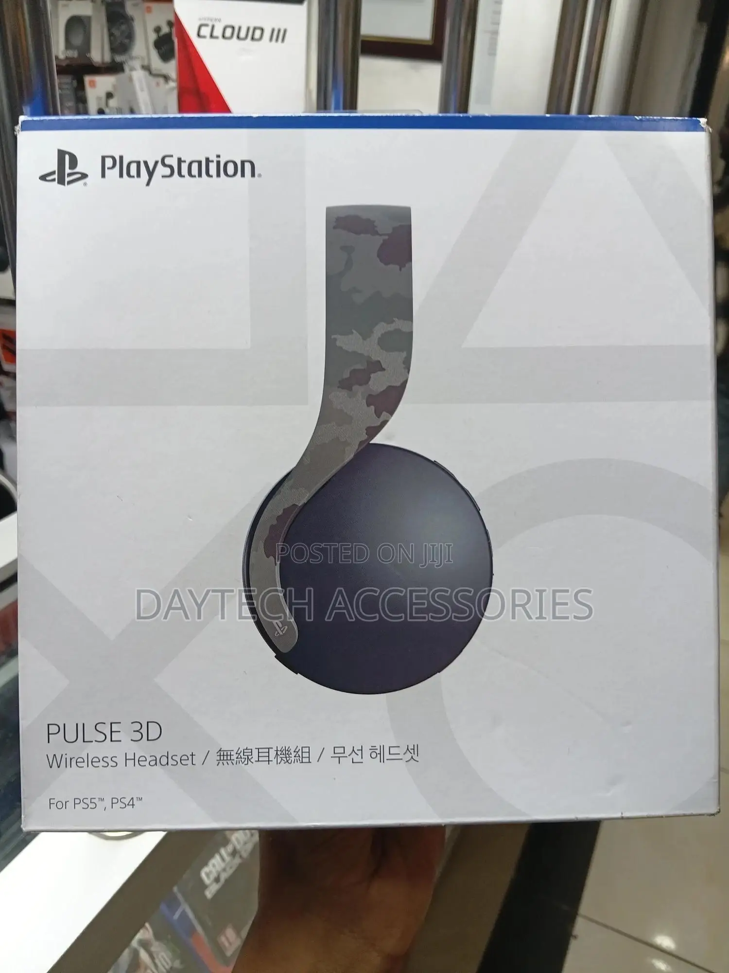 Official Sony Pulse 3d Wireless Headset for Ps4 Ps5