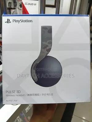Official Sony Pulse 3d Wireless Headset for Ps4 Ps5