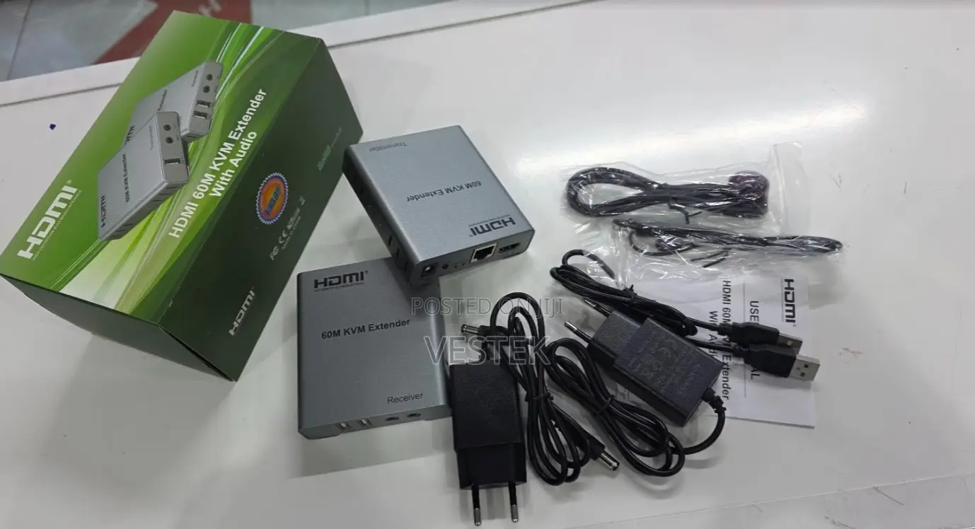 60m Usb KVM Hdmi Extender Audio by Cat6 Rj45 Ethernet Cable