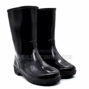 Black Gumboots For Kids