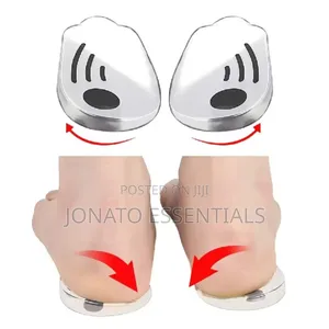 Orthopedic Silicone Heel Insoles for O/X Leg Correction
