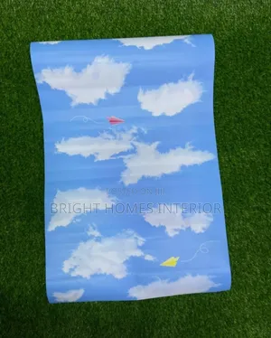Blue Clouds Self Adhesive Wallpaper