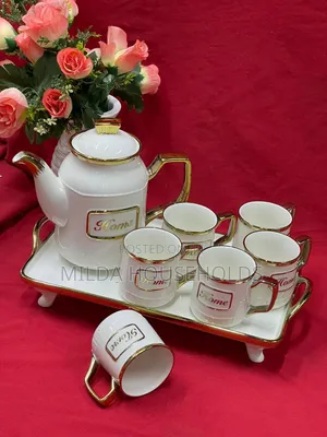 *8pcs Tea Set Ceramic
