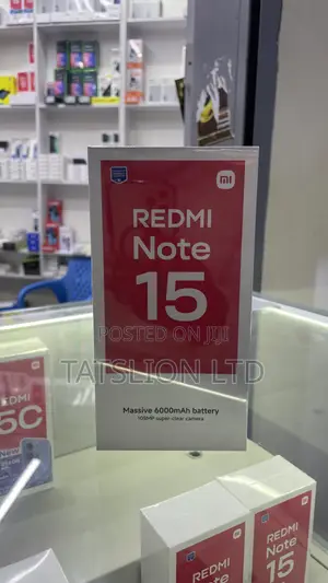 New Xiaomi Redmi Note 15 128 GB Red