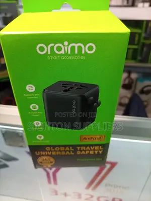 Oraimo Poweromni 251 2500w Multi-Plug Travel Converter