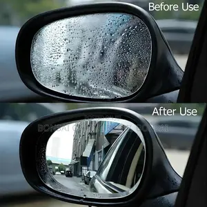 2pcs Car Rearview Mirror Anti-Fog Rainproof Protective Film