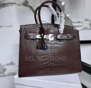 Quality Hermès Birkin Handbag in Croc-Print