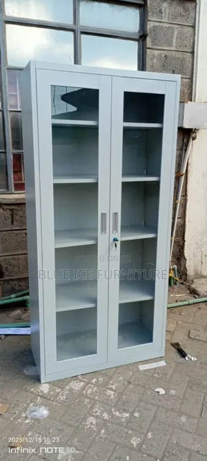 2 Door Glass Cabinet