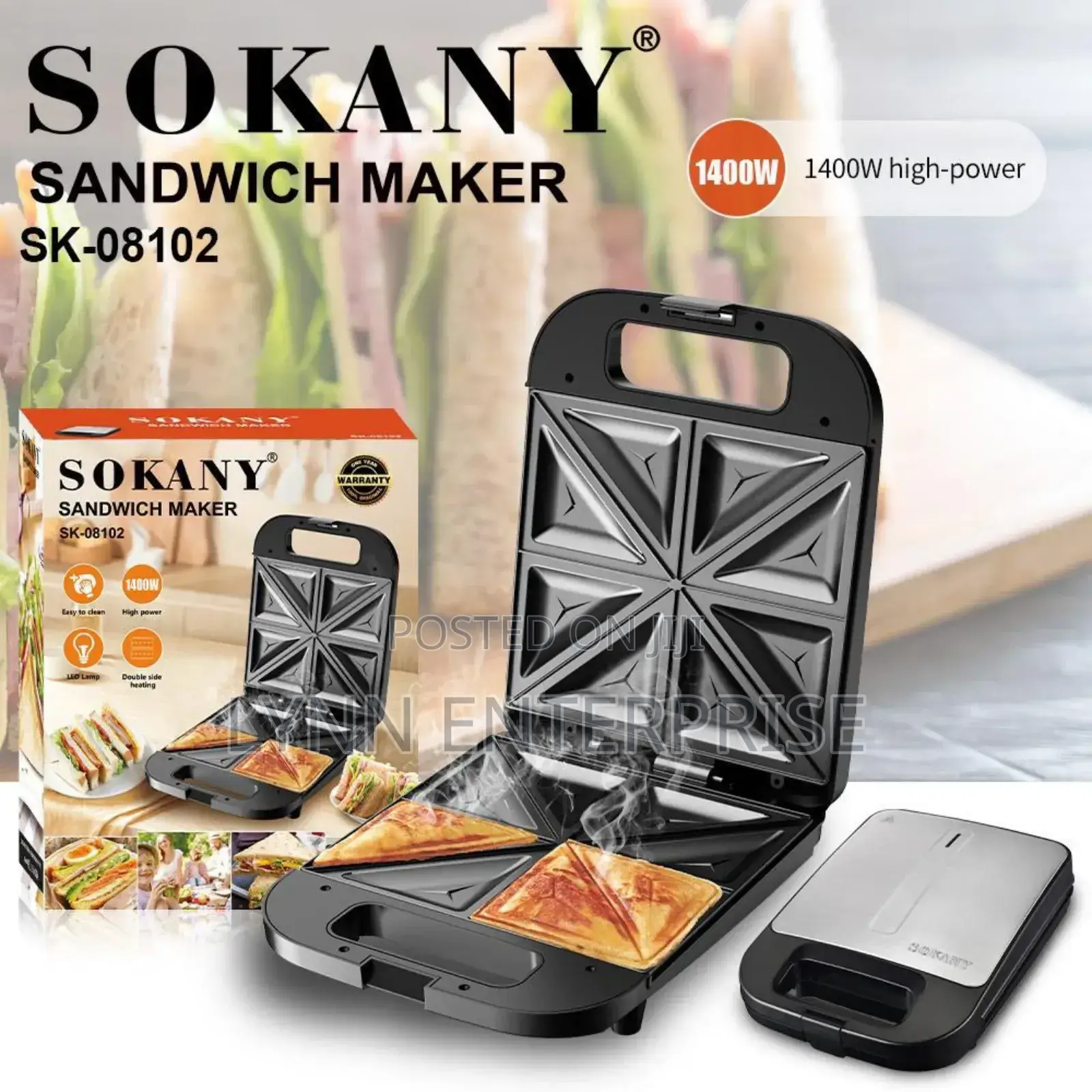 *4 Slice Sandwich Maker*