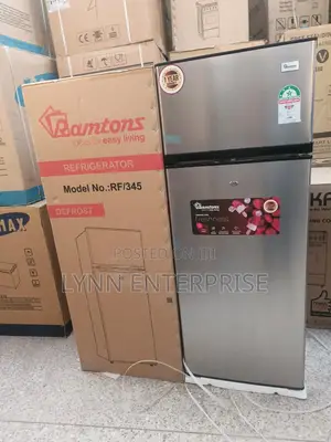 204 Litres Ramtons Rf/345 Direct Cool Silver Double Door Refrigerator