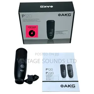 Akg P120 Professional Mic for Podcasting, Streaming Home Recording