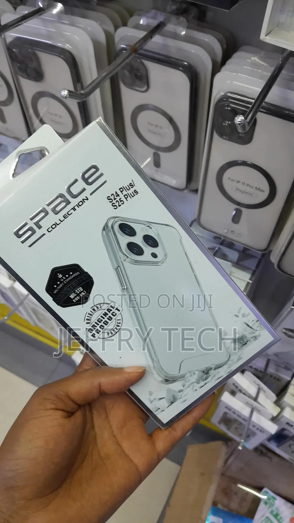 Soka Space Case for Samsung Galaxy S24 Plus – Clear
