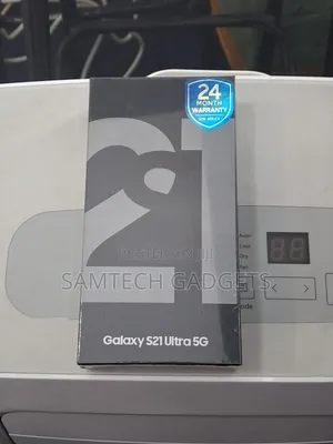 New Samsung Galaxy S21 Ultra 5G 256 GB Black