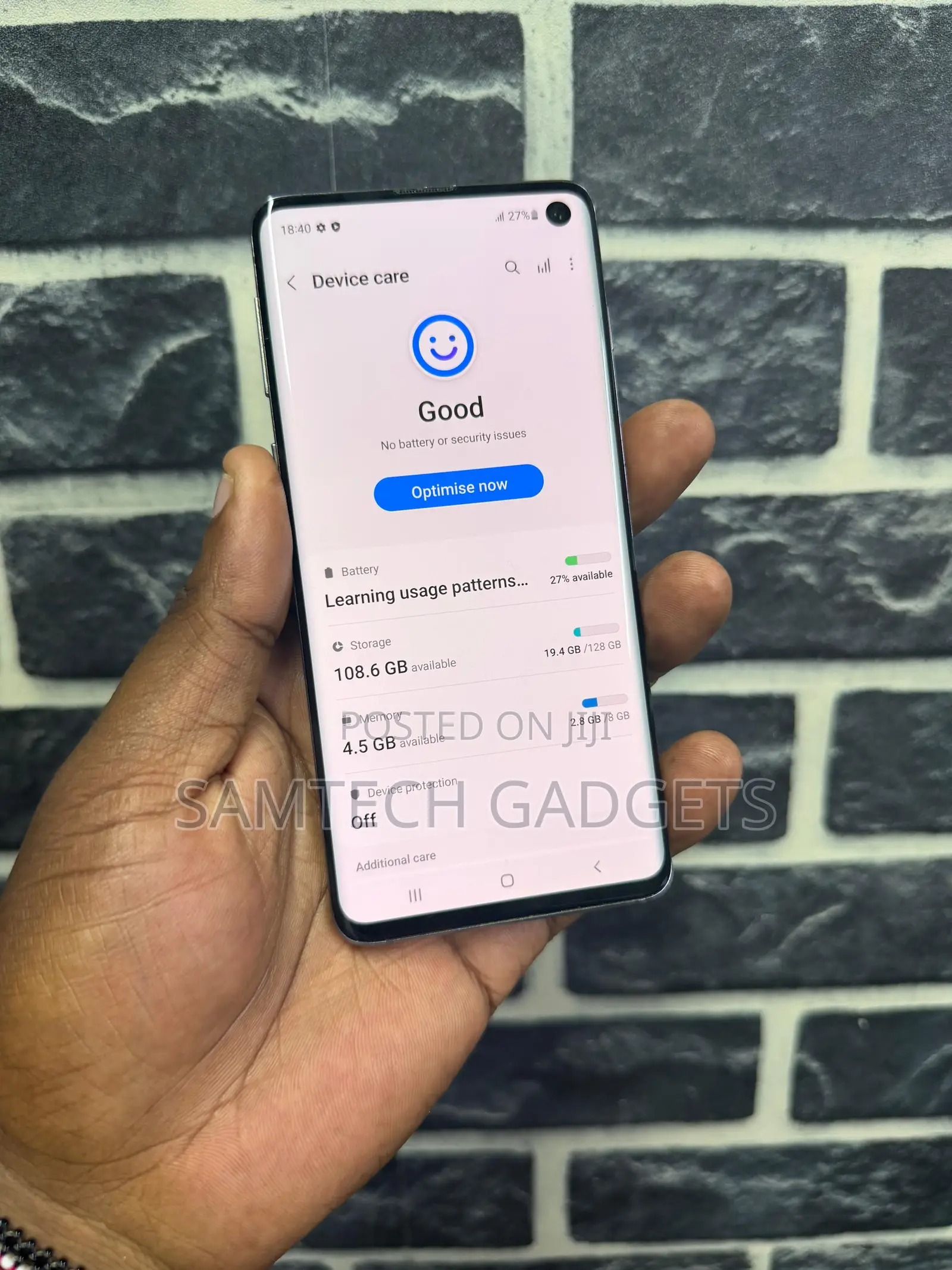 Samsung Galaxy S10 128 GB Black