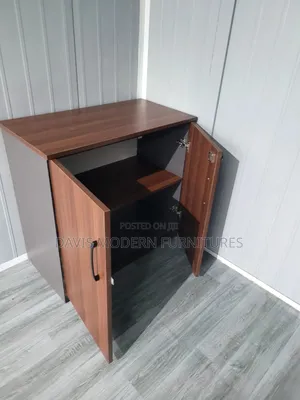 Modern Office Side Cabinet With Shelf