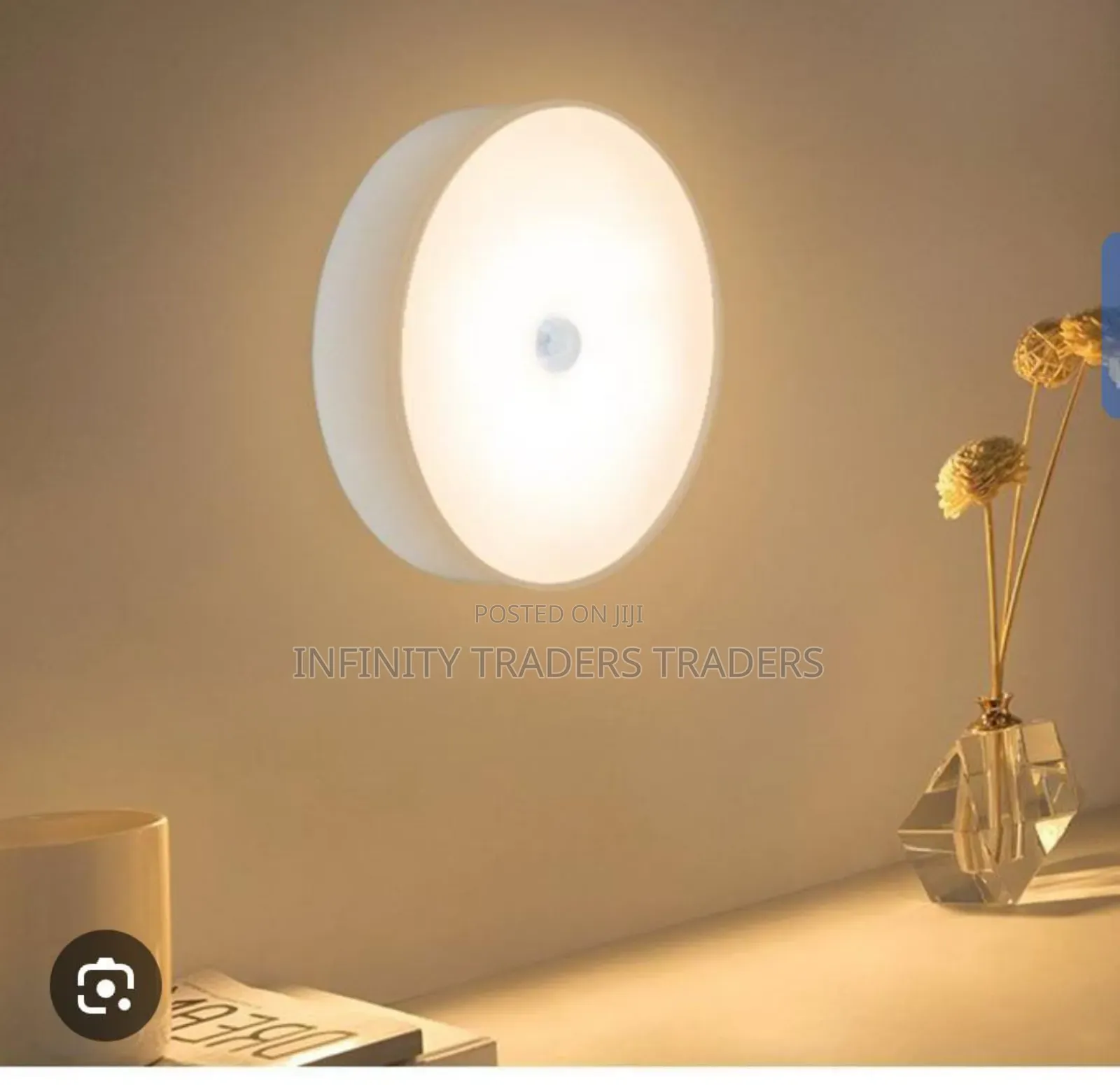 *Motion Sensor Night Light With Magnetic Sticker