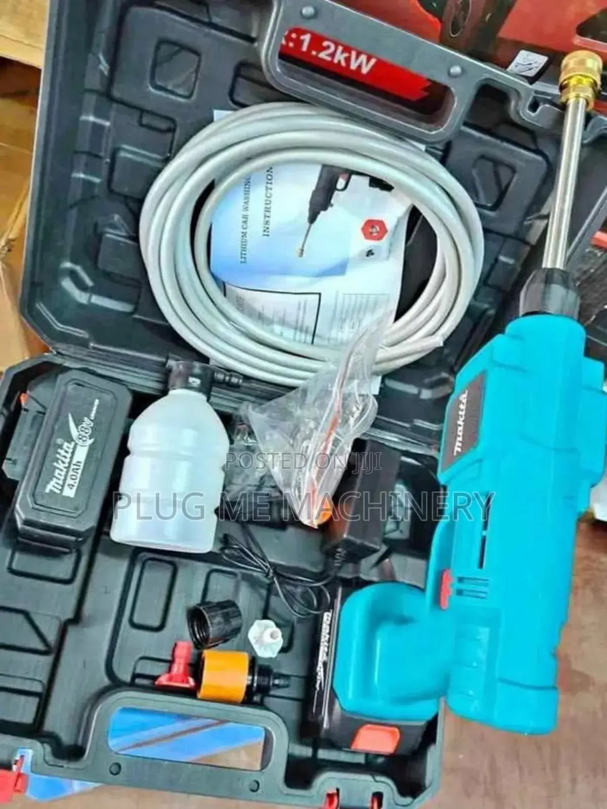 Portable Cordless Car Wash Kit/ 2battaries Car Wash Kit