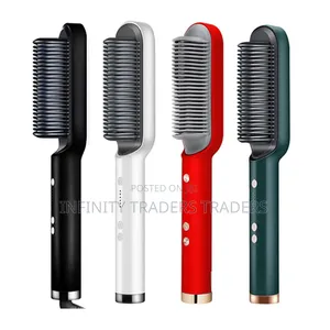 Electric Hair Straightener, Comb, Brush